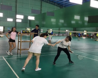 员工活动-羽毛球比赛